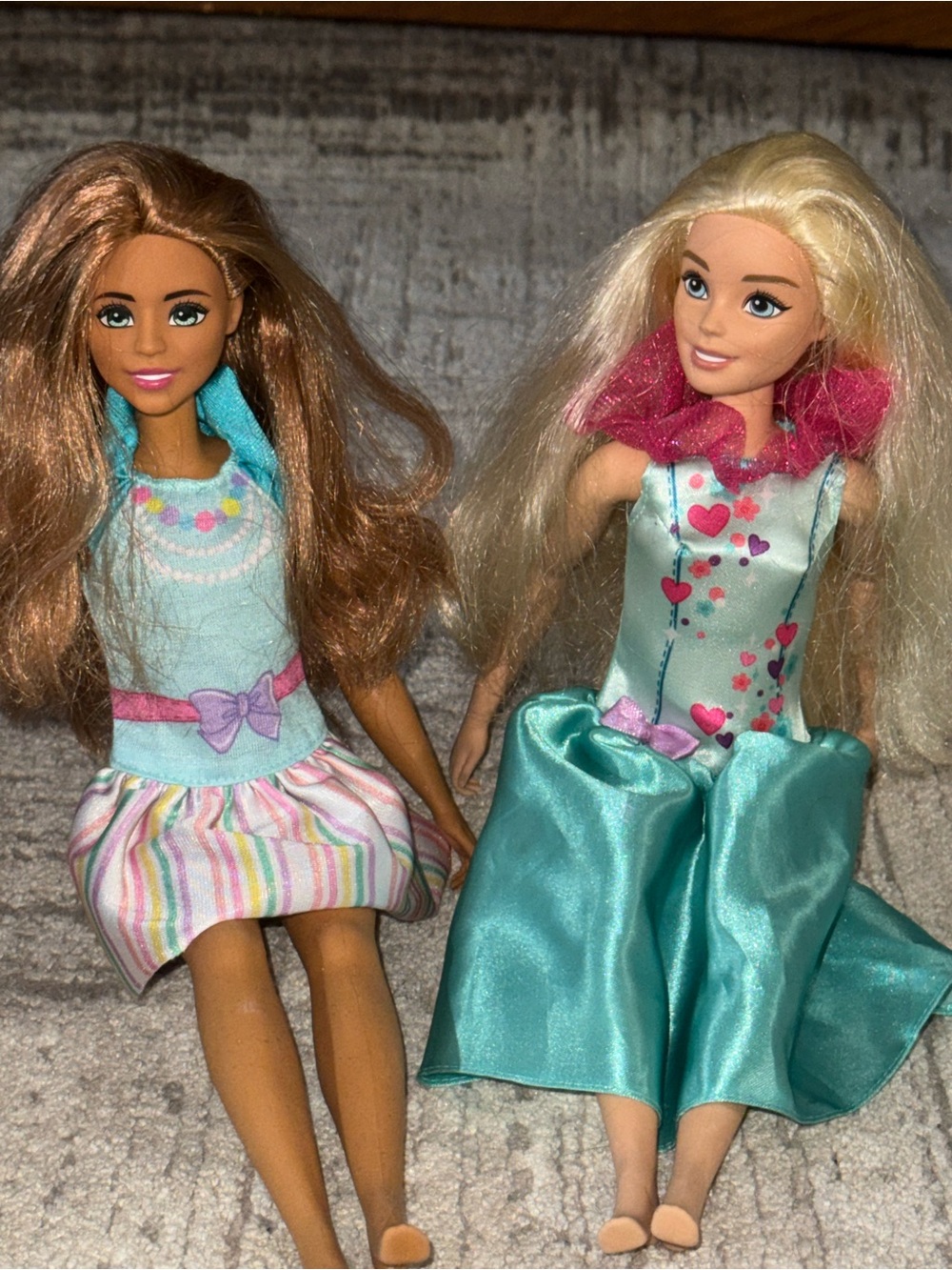Barbie Mattel My First Barbie 2 dolls  made bigger for preschool age children